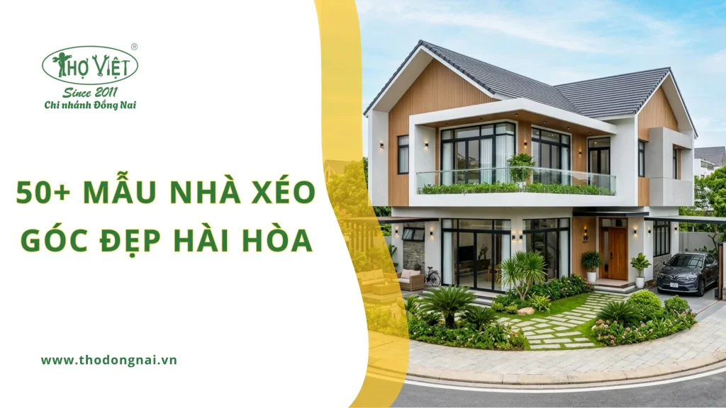 50+ mẫu nhà xéo góc đẹp hài hòa 1 50+ mẫu nhà xéo góc đẹp hài hòa
