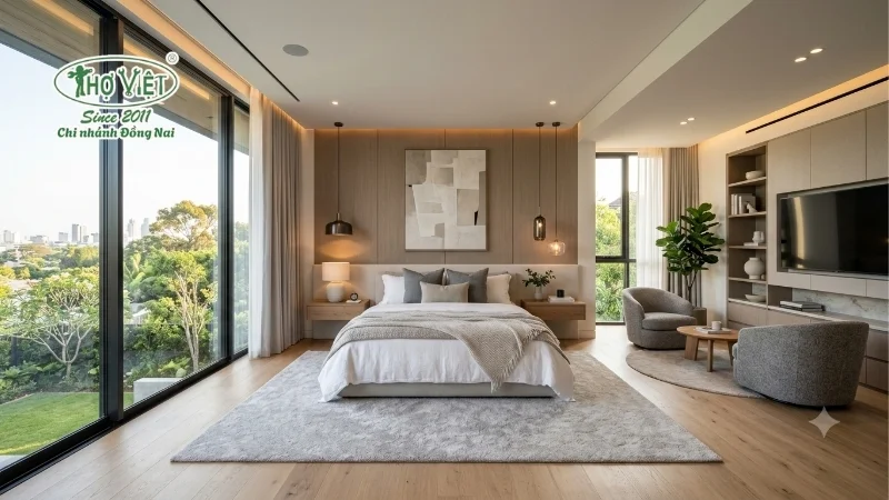 99+ mẫu phòng ngủ rộng tạo cảm giác thư thái 9 mẫu phòng ngủ rộng đẹp, tiện nghi
