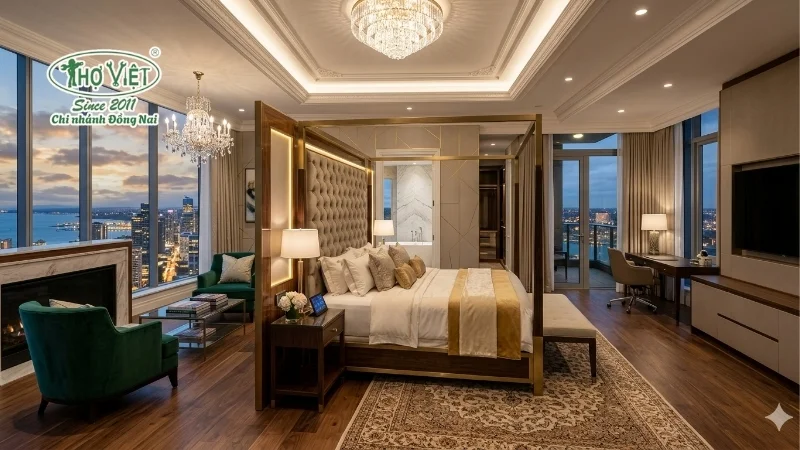 phòng ngủ sang trọng nhất thế giới ấn tượng mạnh