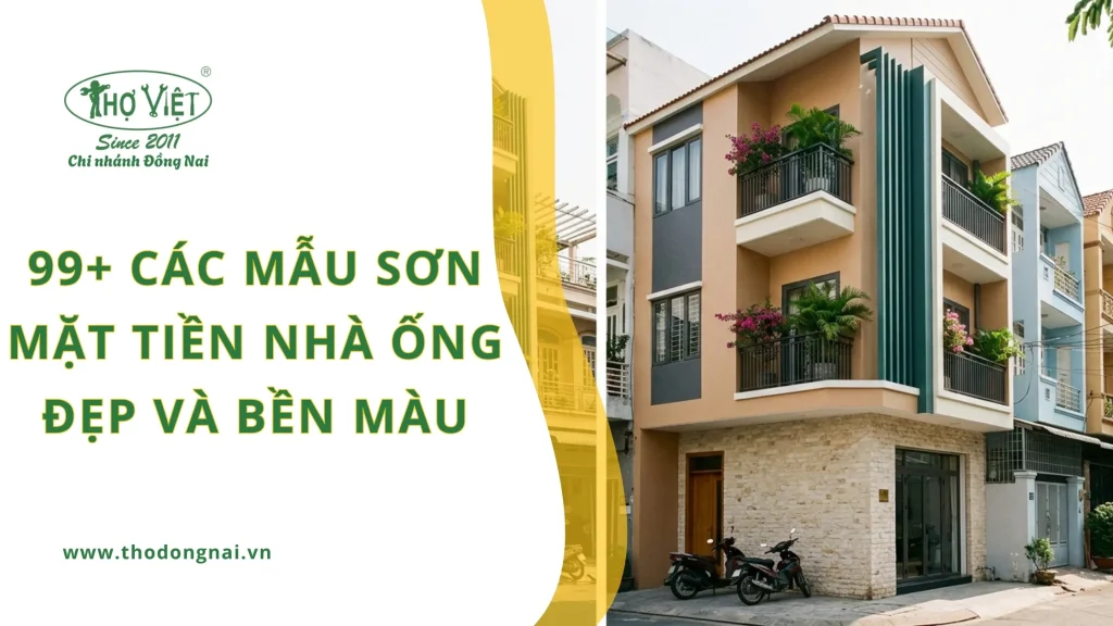 99+ các mẫu sơn mặt tiền nhà ống đẹp và bền màu 1 99+ các mẫu sơn mặt tiền nhà ống đẹp và bền màu