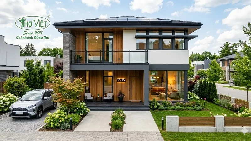 55+ mẫu nhà 10x10 2 tầng đẹp xem là mê 10 nhà 10x10 2 tầng hiện đại