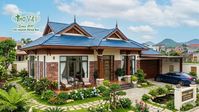 50+ mẫu nhà cấp 4 1 tầng đẹp và được săn đón 3 Nhà cấp 4 mái Thái