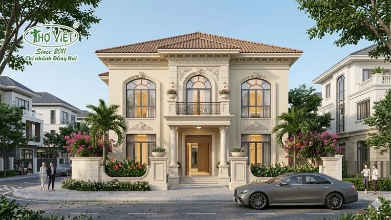 50+ mẫu nhà mặt tiền 6m tân cổ điển đẹp và tiện nghi 2 Nhà mặt tiền 6m tân cổ điển là gì?