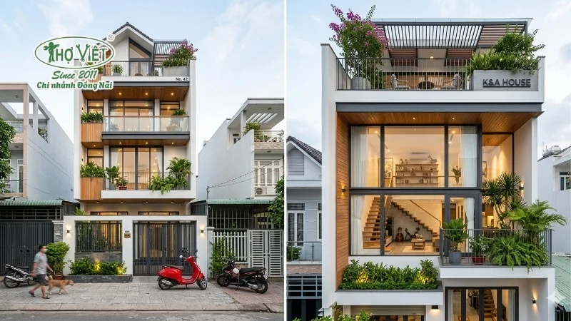 Nhà ống 3 tầng có gác lửng là gì?