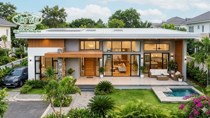 55+ mẫu nhà trệt hiện đại đẹp ấn tượng 3 nhà trệt hiện đại