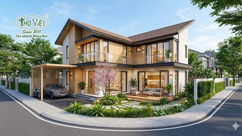50+ mẫu nhà xéo góc đẹp hài hòa 2 Nhà xéo góc là gì? Các loại đất xéo phổ biến