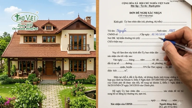Mẫu xác nhận nhà ở hợp pháp chuẩn quy định hiện hành 3 Trường hợp nào cần làm mẫu xác nhận nhà ở hợp pháp?