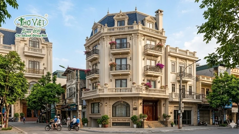 Lưu ý khi thiết kế nhà ống 5 tầng kiểu Pháp