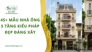 45+ mẫu nhà ống 5 tầng kiểu Pháp đẹp đáng xây
